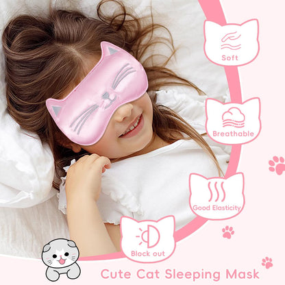 my novel things Cooling Eye Mask and Plush Sleep Mask for Woman 2PCS