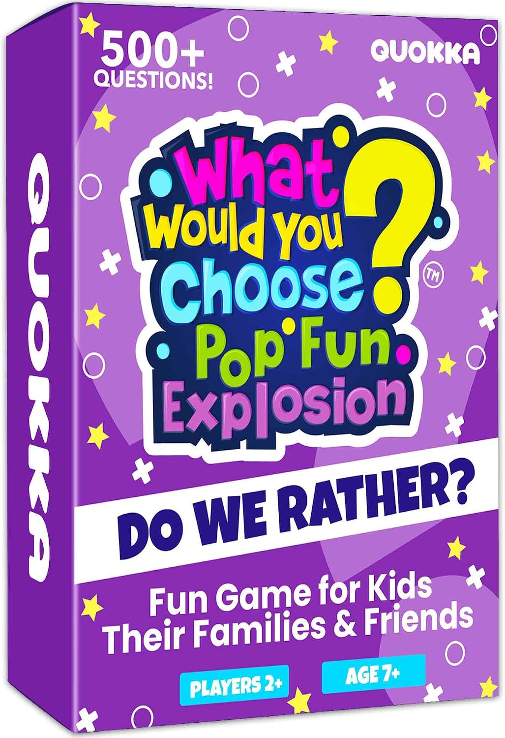 QUOKKA Card Game for Teens, Kids, Adults – 500+ Hilarious Travel & Vacation Scenarios | Funny Getaways What Would You Choose Challenge | Family Nights & Party Game for Friends, Road Trips & Sleepovers