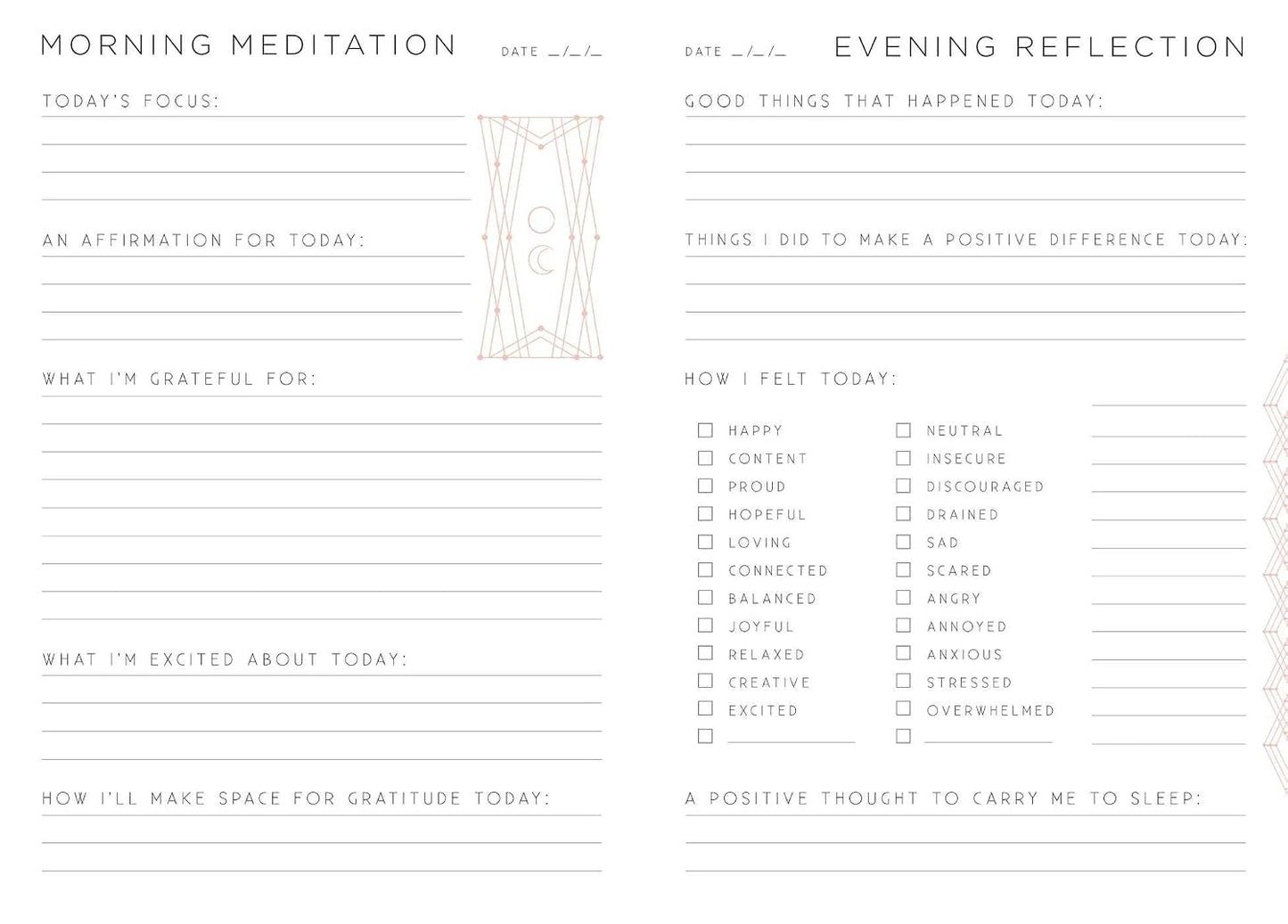 Gratitude: A Day and Night Reflection Journal (Inner World)