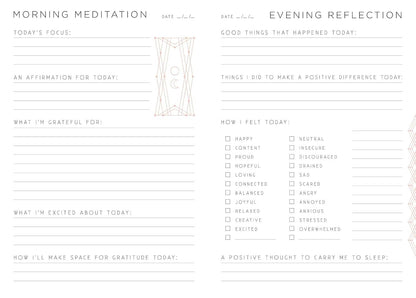 Gratitude: A Day and Night Reflection Journal (Inner World)