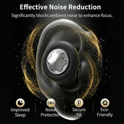 Ear Plugs for Sleeping 45DB Noise Cancelling: Ultra-Comfy Reusable Noise-Reducing Earplugs for Sleeping & Travel & Work Hearing Protection Earbuds with 8 Tips(XS,S, M, L Size)