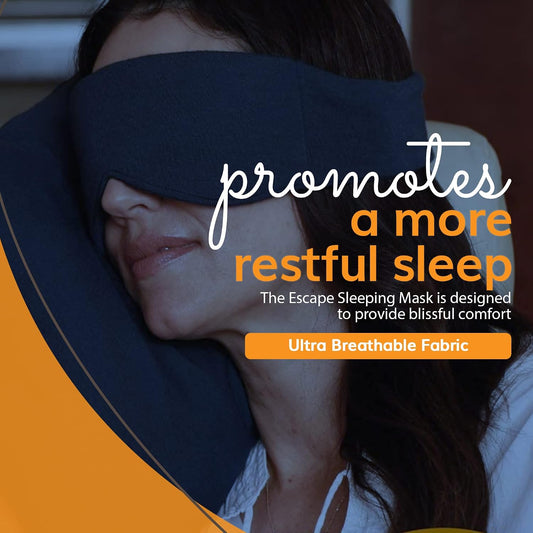HappyLuxe Sleep Mask for Women & Men | USA Made Eye Masks for Sleep