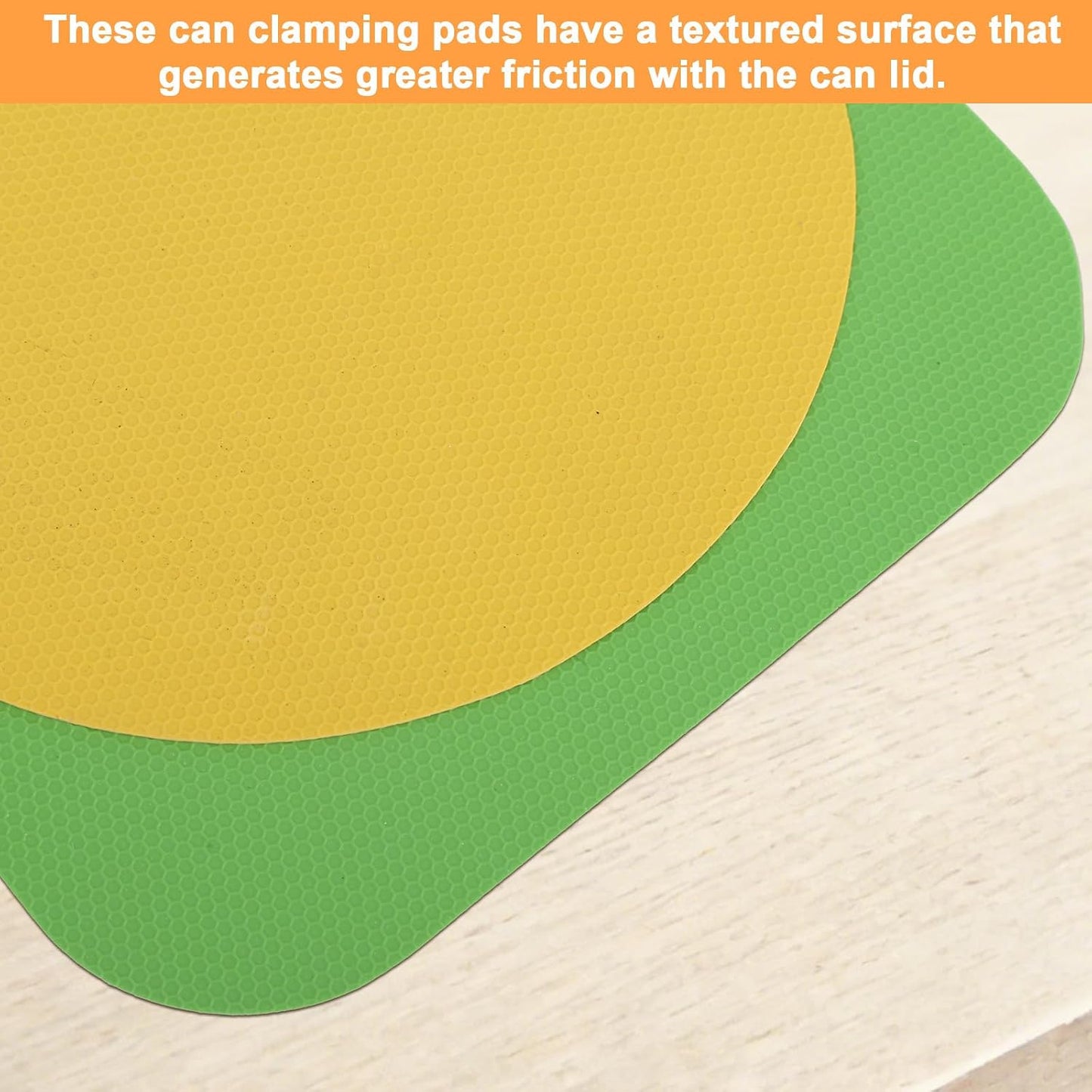 LUTER 4pcs Jar Opener Gripper Pad for Seniors with Weak Hands, Rubber | Multi-function Silicone Bottle Opener Lid Cap Rubber Gripper Pads Kitchen Coasters Gadgets, Light Blue, Green