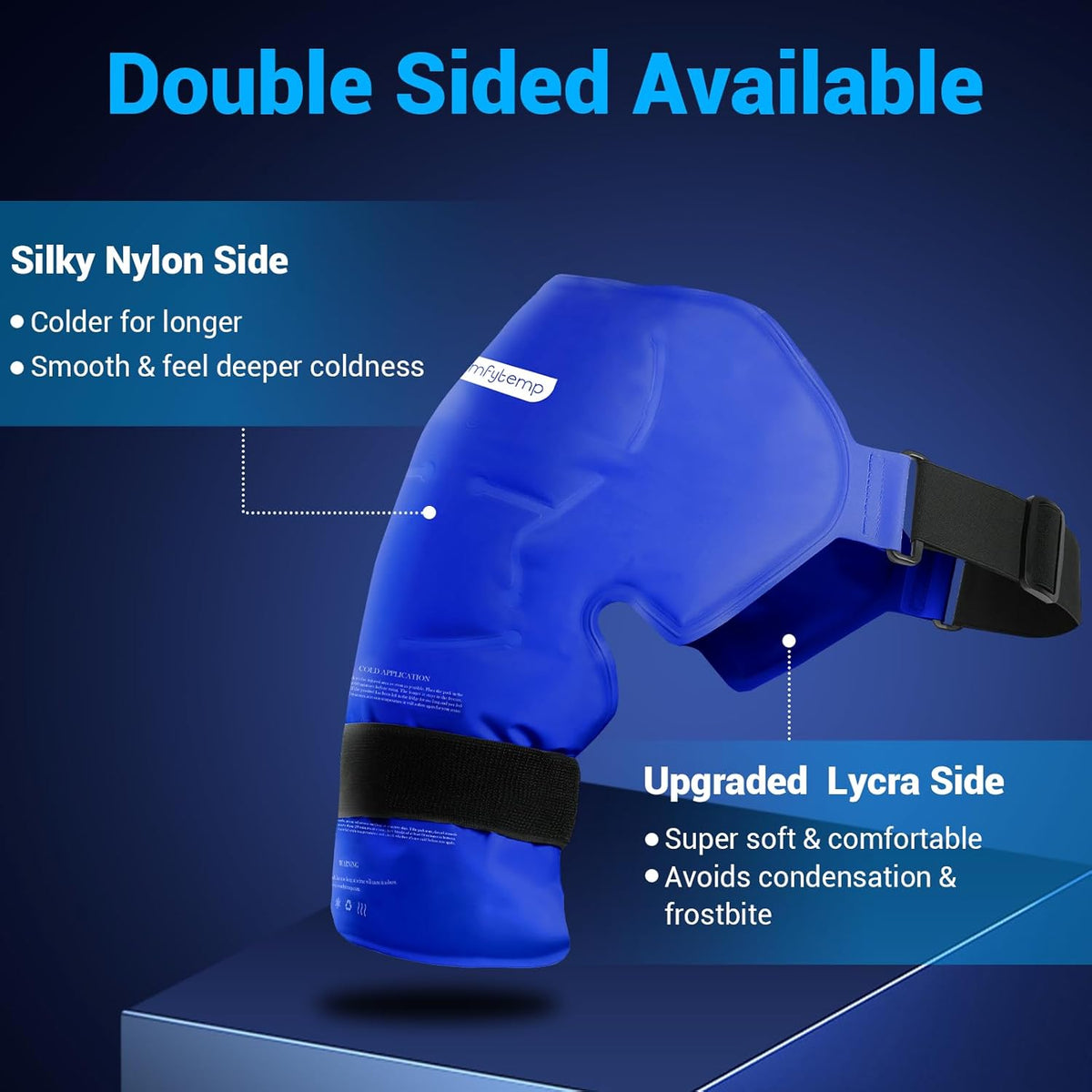 Comfytemp Shoulder Ice Pack, Rotator Cuff Cold Therapy Wrap (Large/X-Large)