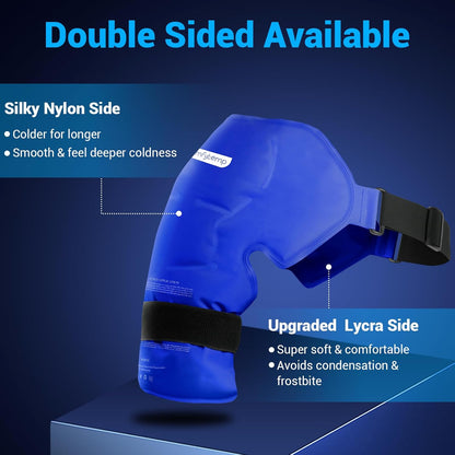 Comfytemp Shoulder Ice Pack, Rotator Cuff Cold Therapy Wrap (Large/X-Large)