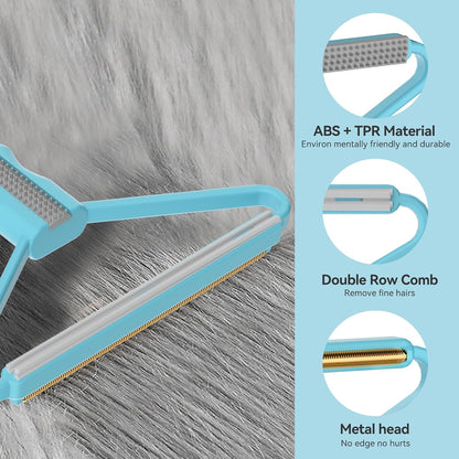 Pet Hair Remover, Dog and Cat Hair Remover, Carpet Rake, Carpet Scraper | Pet Hair Removal Tool, Carpet Rake for Pet Hair Removal, Pile Brush, Carpet, Car Cushions, Sofa, Pet Bed, Furniture, Rug