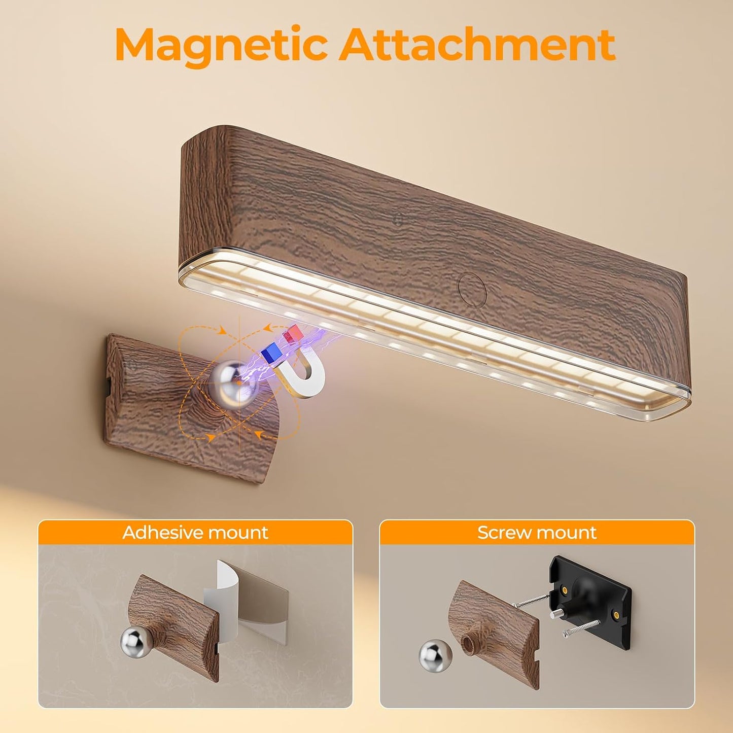 MOITA Battery Operated Wall Sconce Set of 2 Wireless Wall Lamp with Remote Control & Touch Control Rechargeable LED Wall Lights 3 Color Temperatures 360° Rotatable for Bedroom Living Room Black