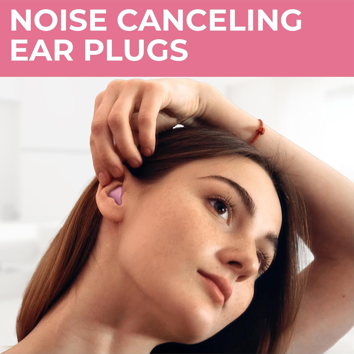 PQ Wax Ear Plugs for Sleep - 6 Silicone Wax Earplugs for Sleeping and Swimming - Gel Ear Plugs for Noise Cancelling, Ear Protection - Sleeping Earplugs with Sound Blocking (6-Pillows). Beige
