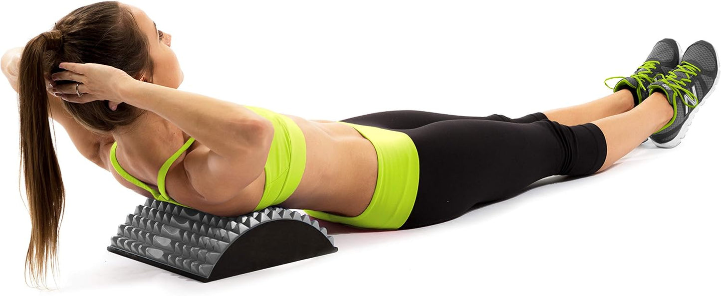 ProsourceFit Arched Back Stretching Spike Orthopedic Traction Device & Lower Lumbar Massage Support