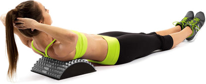 ProsourceFit Arched Back Stretching Spike Orthopedic Traction Device & Lower Lumbar Massage Support