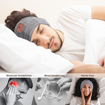 2-Pack Sleeping Headphones, Headband Headphones for Side Sleepers