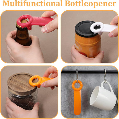 3Pcs Jar Opener, Jar Lid Openers, Jars Openers for Seniors Under Cabinet Jaring Open ers, Canning Jars for Opener Opening Jaring Lid Durable Plastic