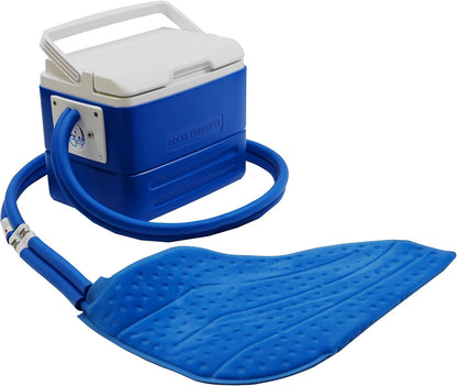 Polar Active Ice 3.0 | 9 QT Cold Therapy Ice Machine | Programmable Timer | Full Circumference Knee Pad | Cryotherapy Pain Relief System | Ace Bandage Style Compression