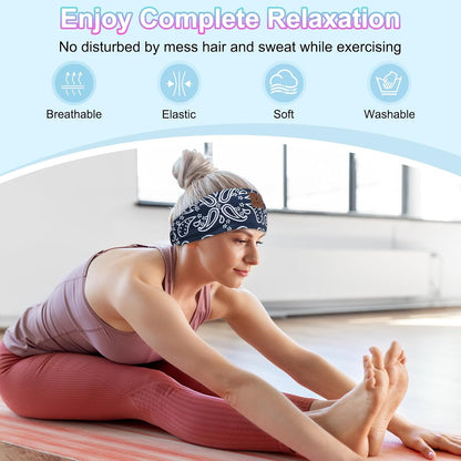 2-Pack Sleeping Headphones, Headband Headphones for Side Sleepers