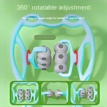 Manual Cervical Neck Massager,Massage The Cervical Spine, Waist And Legs.
