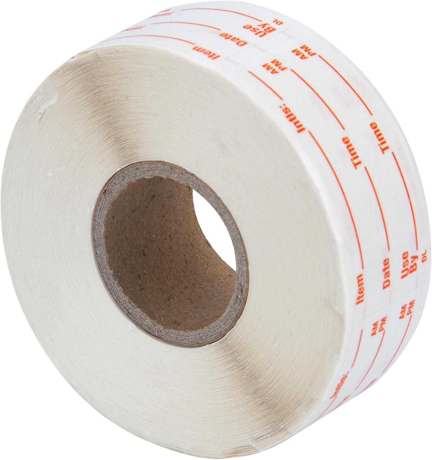 L LIKED 500 Stickers Use by 1 x 2 Inch Blue Dissolvable Food Storage Labels for Containers