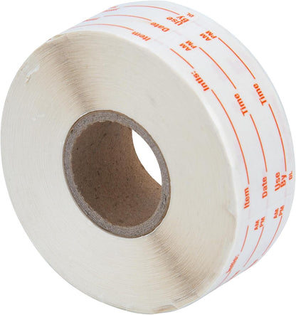 L LIKED 500 Stickers Use by 1 x 2 Inch Dissolvable Food Storage Labels for Containers