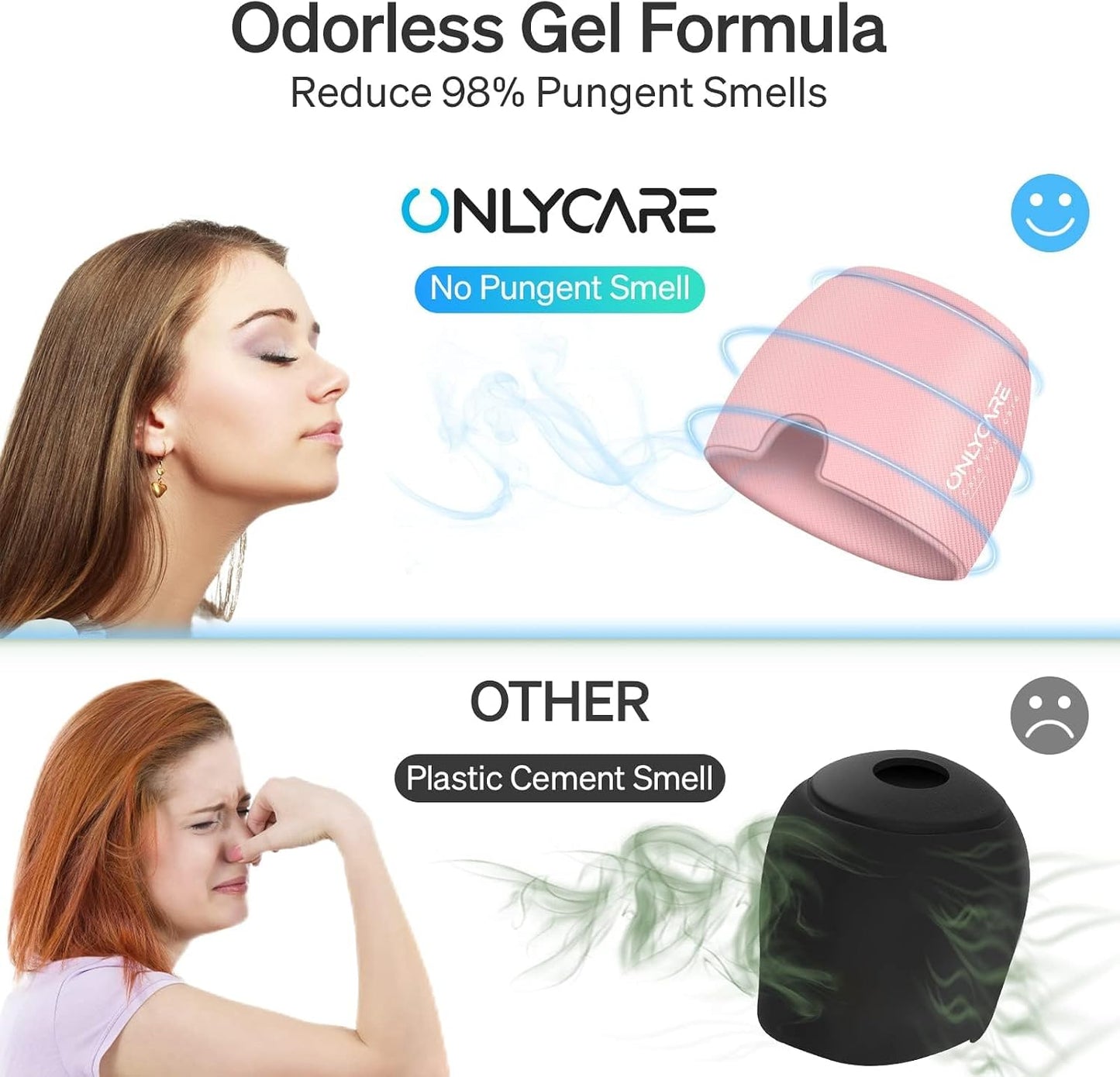 ONLYCARE Migraine Relief Cap, Headache Relief Cold Cap for Migraine Relief | Soothing Headache Ice Face Pack Mask, Cold Compress Head Wrap for Sinus, Tension, Stress, Hangover, Self Care Gifts for Women