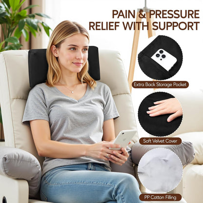 Neck Pillow for Recliner Chair, Adjustable Recliner Pillow for Headrest