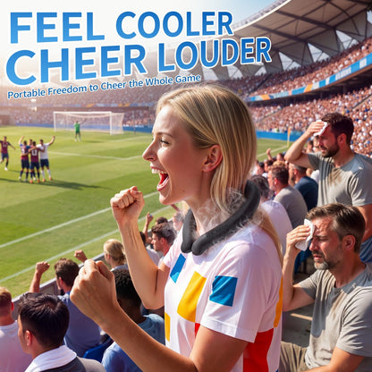 Cooling Neck Wrap for Summer Heat Relief, Wearable Ice Neck Cooling Tube with Quick Freeze Gel, Reusable Hands-Free Cold Band Lasts Up to 5 Hours for Outdoor, Yardwork, Workouts