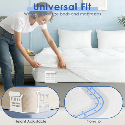 AMOVO Sheet Holders for Corners Keep Fitted Sheet in Place Mattress Straps