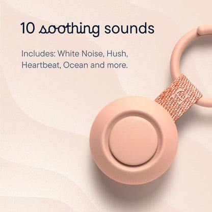 Hatch Go Portable Sound Machine & Sleep Soother for Babies & Kids (Putty)