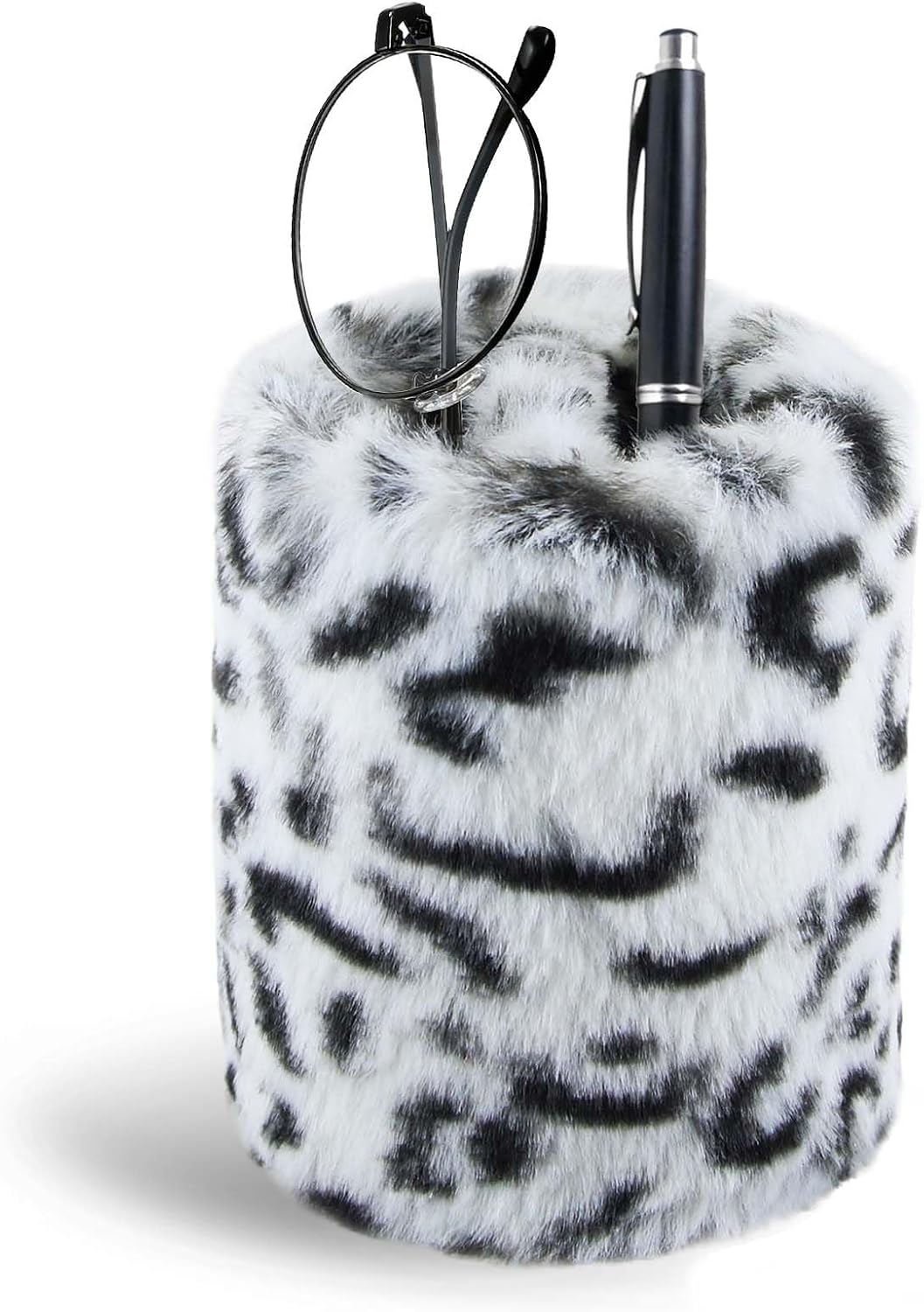 Eyeglass Holder for Nightstand,Anti-scratch Plush Eyeglass Stand Glasses Holders for Office Desk Organizer
