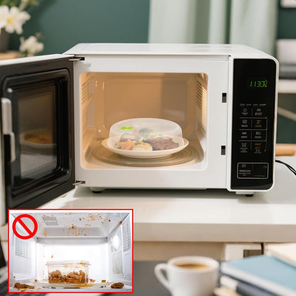 6Pcs Microwave Splatter Cover For Food, 6 Sizes, 10“ - 4.5”