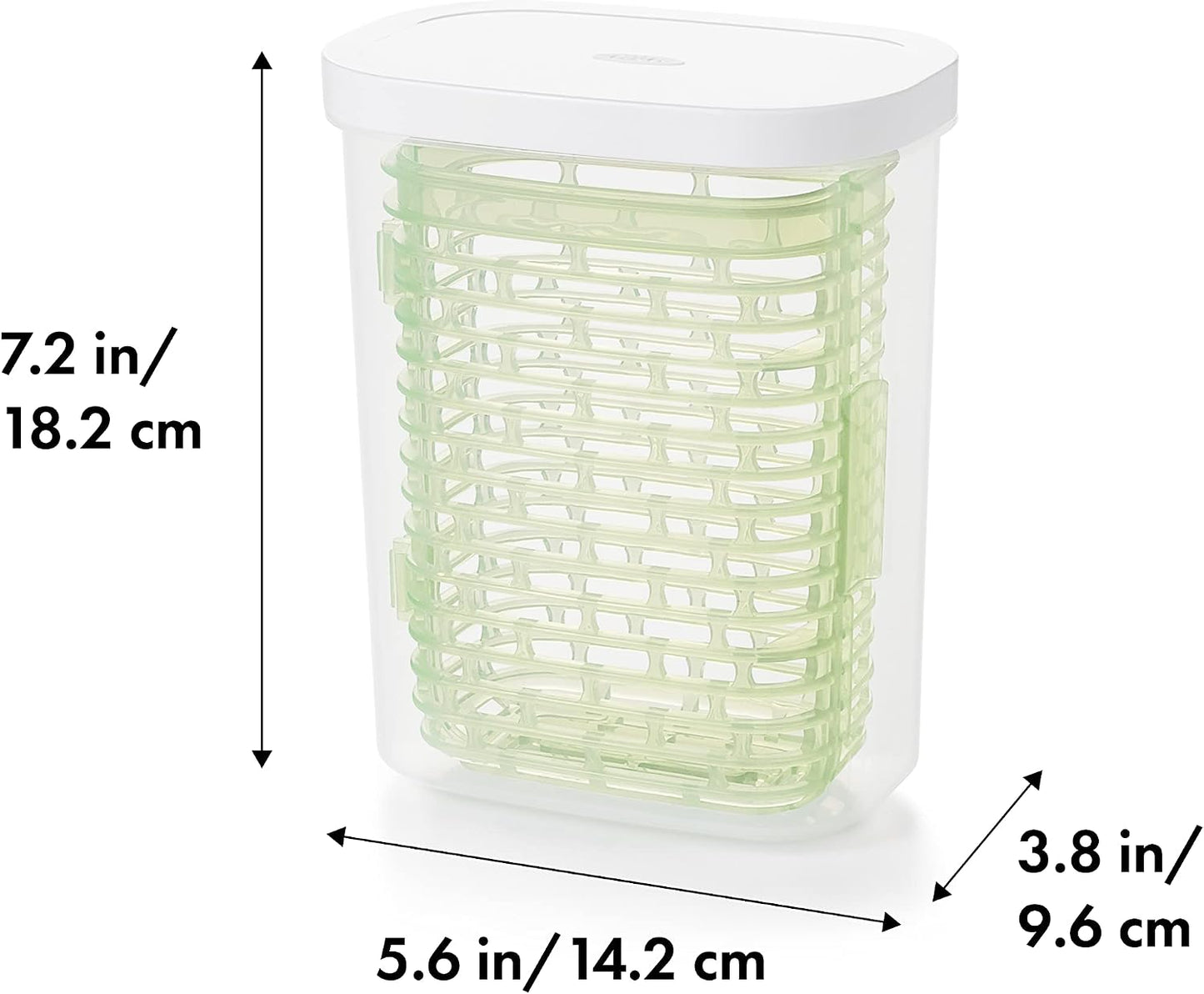 OXO, Good Grips Storage Container, White, 1.6 Quart