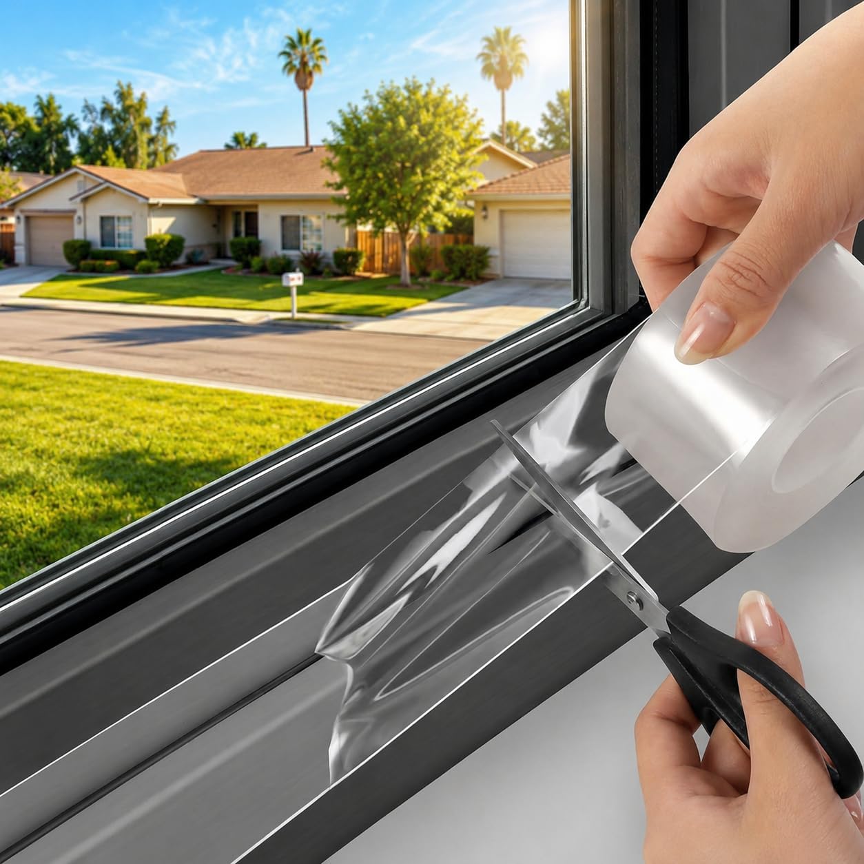 49 Feet Clear Weather Stripping Door Seal, Draft Seal Tape for Doors, Silicone Draft Seal Insulation Tape Strip, Under Door Seal Strip for Window and Door Bottom 3 Rolls Total 49ft (Width 35mm)
