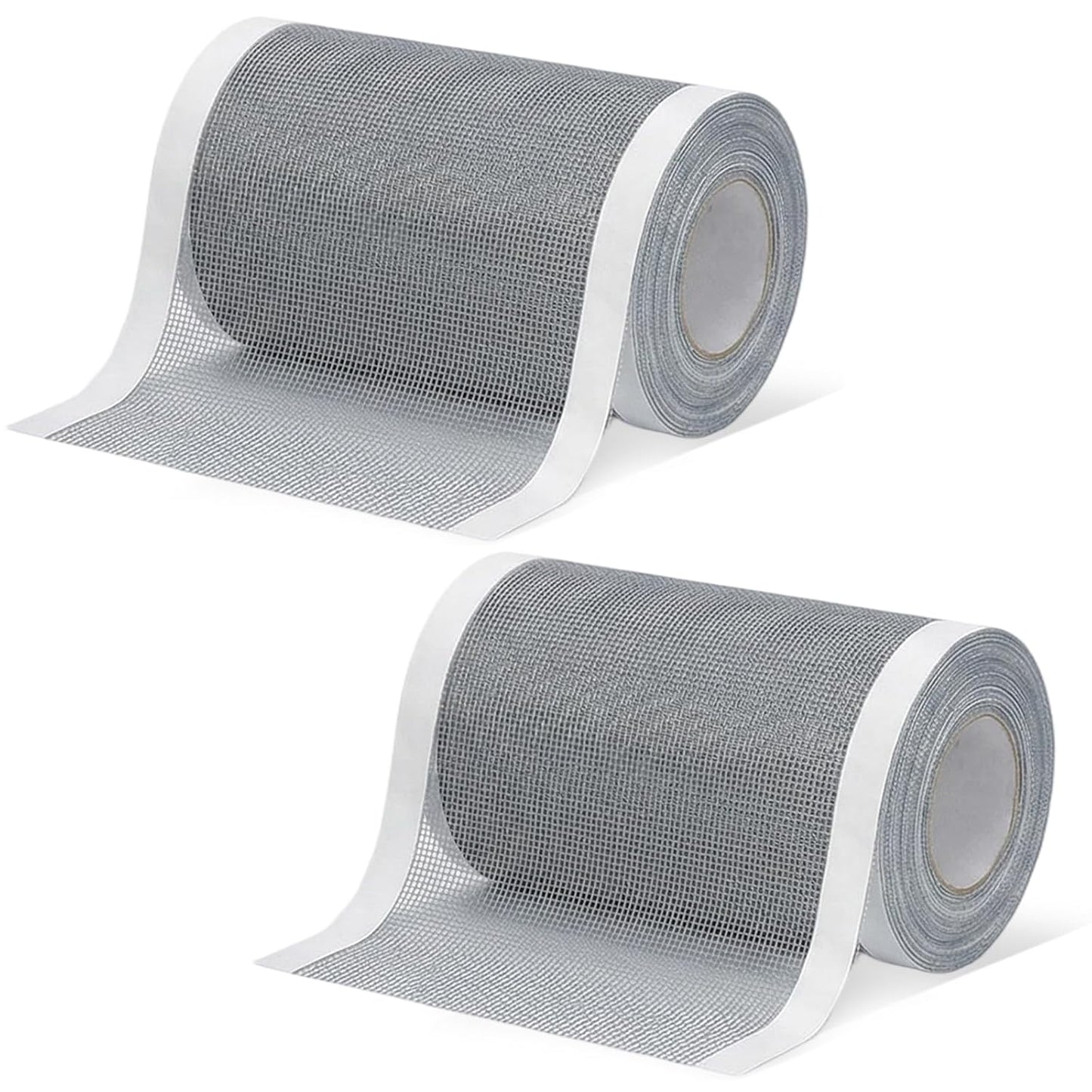 Strong Adhesive Screen Repair Tape, Window Screen Repair Kit, Fiberglass Mesh Screen Repair Kit for Window and Door, Self-Adhesive Patch for RV, Tent, Pool, Patio, Porch Netting (1 PCS, 5 IN*35 FT)