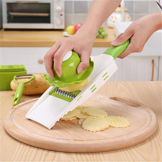 Finger Guard for Cutting Vegetables Food Safety Holder Mandoline Slicing Tool Veggie Shredder Finger Hand Guard for Mandoline Slicer Grater Cutting,Green