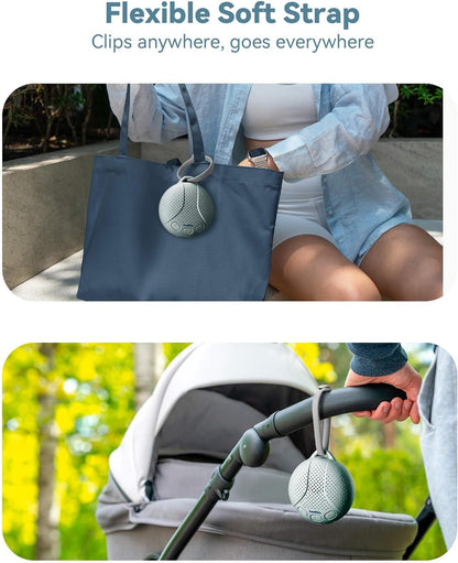 Portable Baby Sound Machine and Shusher for Newborns and Travel