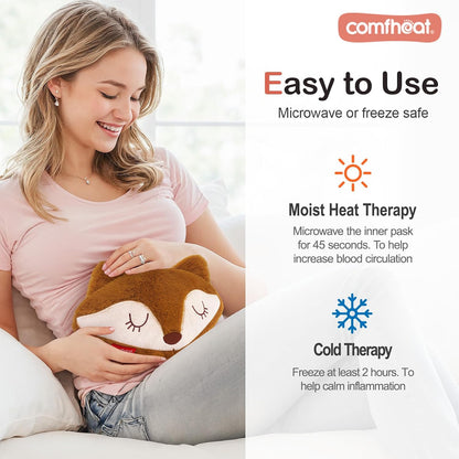 Microwave Unscented Heating Pad for Pain Relief, Moist Heat Pack
