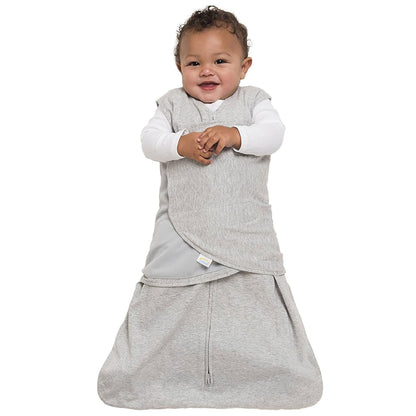 HALO 100% Cotton Sleepsack Swaddle, 3-Way Adjustable Wearable Blanket, TOG 1.5, Birds, Newborn, 0-3 Months - Colors B
