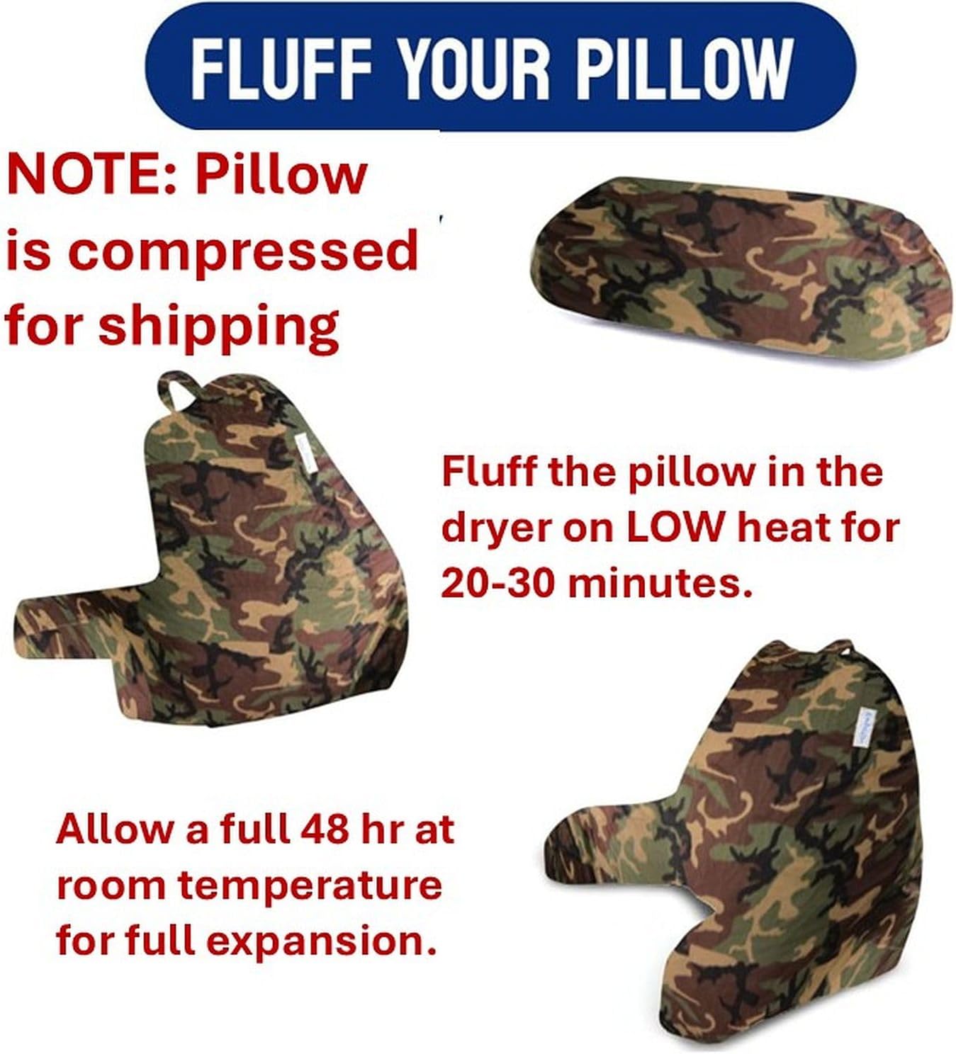 Reading Pillow for Bed with Arms Pockets for Adults, Large Grey | Bed Pillow for Sitting Up for Nursing, Breast Feeding, Bedrest or Relief from GERD or Heartburn; Removable, Washable Cover