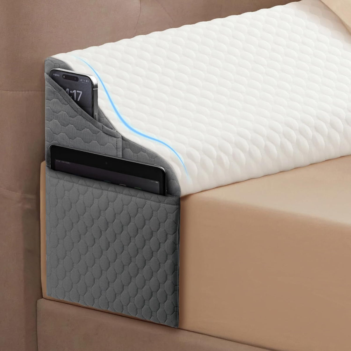 Simpledad Wedge Pillow for Sleeping, Orthopedic Bed Wedge Pillow Set