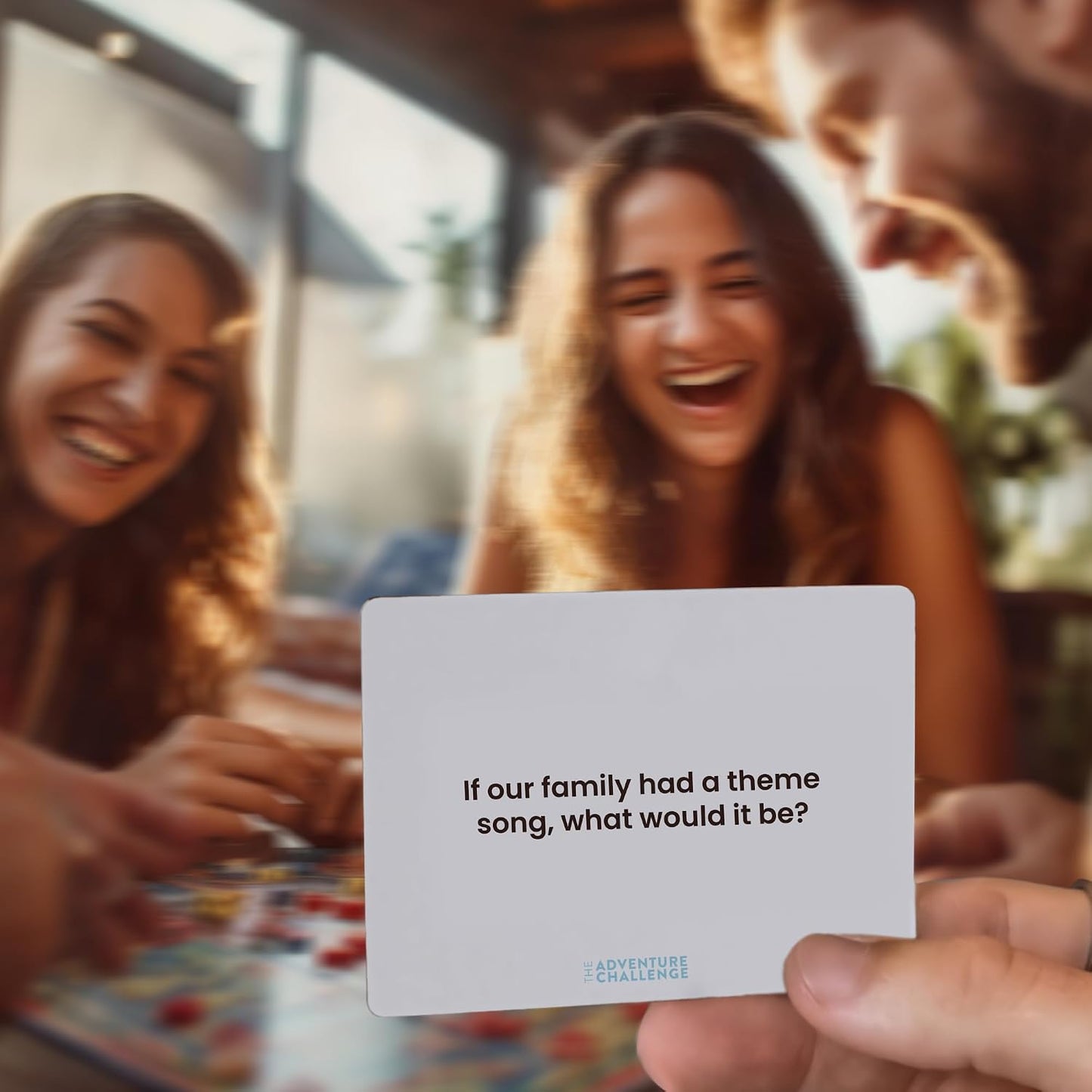Family Connection Cards - 50 Conversation Starters for Families | Meaningful Conversation Starters, Family Cards For Better Communication, Travel Activity For All Ages