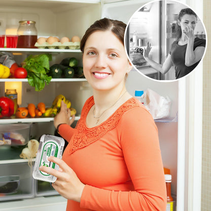 Fridge Ninja XL Pack Refrigerator Deodorizer, Fridge Odor Eliminator | Better than Baking Soda, Refrigerator & Fridge Smell Eliminator, Freezer Deodorizer Odor Eliminator for Refrigerators