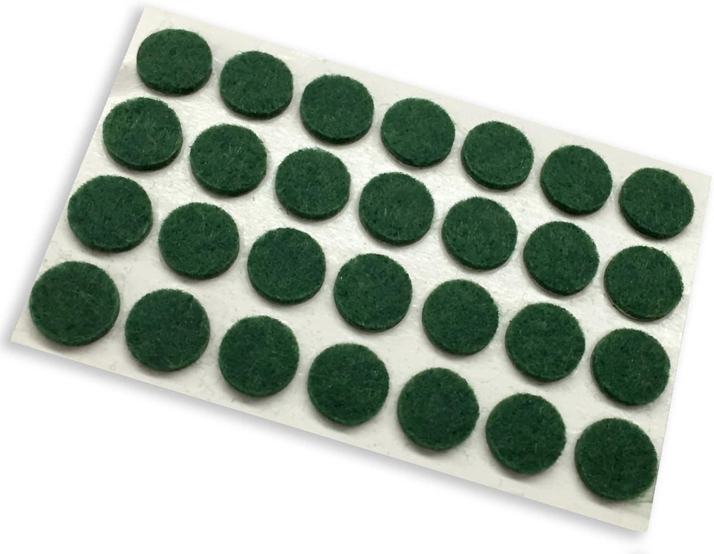 9423 Self-Adhesive Felt Surface Protection Pads, Assorted Sizes, 46-Count, Green