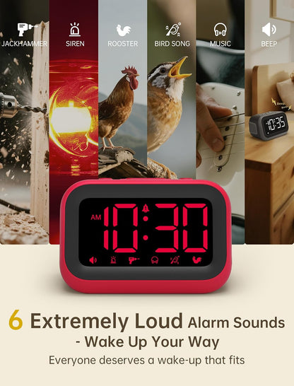 Acedeck Super Loud Alarm Clock: 115dB Wake-Up Power