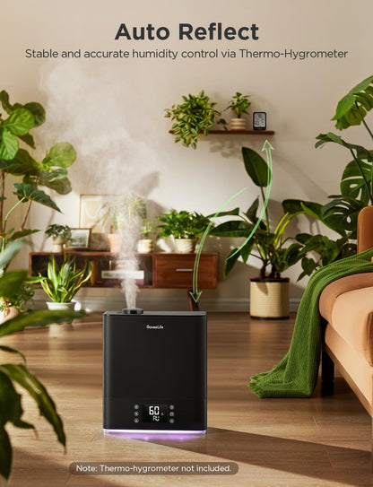 GoveeLife Smart Humidifiers for Bedroom Large Room, 6L Top Fill Humidifier