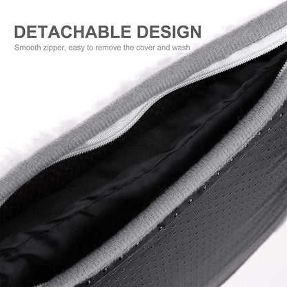 USB Heated Foot Warmer Electric Feet Heating Pad Washable Thermal Heated Foot Cover for Under Desk Bed Office Home