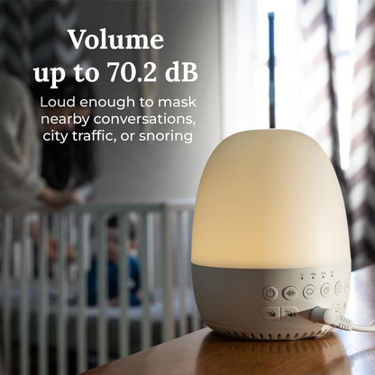 Yogasleep Dreamcenter Multi Sound White Noise Machine with Night Light, Sleep Timer, 26 Soothing Sounds for Travel, Noise Canceling for Office Privacy, Sleep Aid for Adults & Baby, Registry Gift