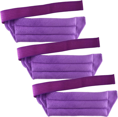 Microwavable Heating Pad for Lower Back and Menstrual Cramps - Moist Microwave Heating Pad for Muscles and Joints - Natural Microwave Hot Pack Heat Pad for Lower Back Pain - 1 Pack Purple