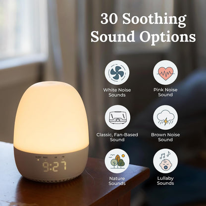 Yogasleep Dreamcenter Multi Sound White Noise Machine with Night Light, Sleep Timer, 26 Soothing Sounds for Travel, Noise Canceling for Office Privacy, Sleep Aid for Adults & Baby, Registry Gift