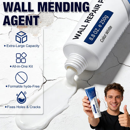 2PCS Drywall Repair Kit, Wall Mending Agent, Wall Patch Repair Kit with Scraper, Multi-Functional Drywall Patch Paste Repair Kit for DIY Home Fix
