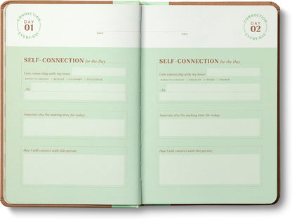 Compendium – Connection Every Day Guided Journal: A Daily Practice for Community and Self-Reflection – A 5-Minute-a-Day Personal Growth Notebook – An Inspiring Daily Journal for Forming New Habits