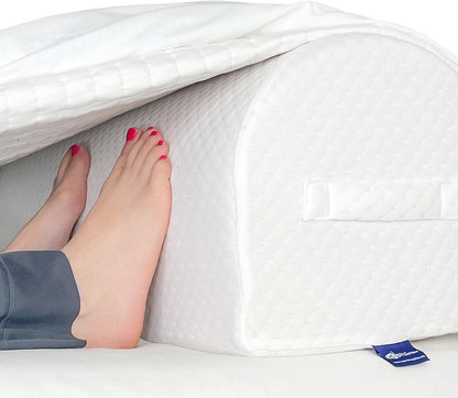 Triangle Foot Pillow - Optimal Restful Sleep Blanket Elevation Wedge Pillow, Comfortable Sleep Leg Pillow, Ankle Support Pillow, Recommended for Back/Knee/Hip Pain
