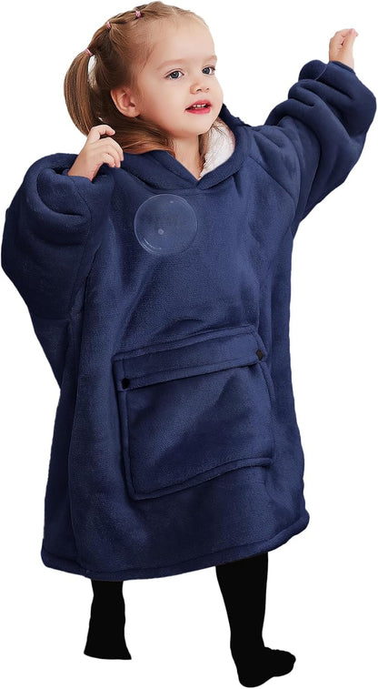 Wearable Blanket Hoodie for Adults With Pocket Strawberry Hoodie | Sherpa, Fuzzy Blanket Hoodie, Oversized Sweatshirt Blanket, Kangaroo Pouch, Cute Birthday Gifts for Sister, Cute Stuff
